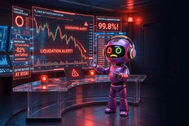 Робот предупреждает о рисках одного бота