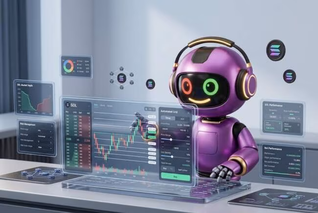 Реальный кейс грид трейдинг на SOL: бот и сетка уровней